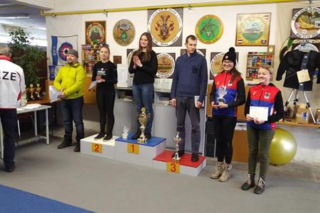 Střelecké závody a úspěchy Aničky Procházkové