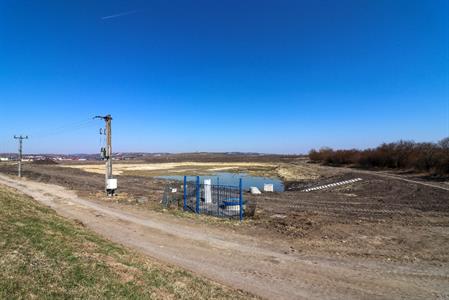 Město Velké Pavlovice * Rybník v novém biocentru Záblatská čeká na vodu