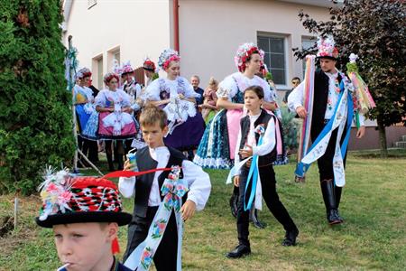 Folklor & tradice * VELKOPAVLOVICKÉ KROJOVANÉ HODY 2024 * Pondělí u druhé stárky