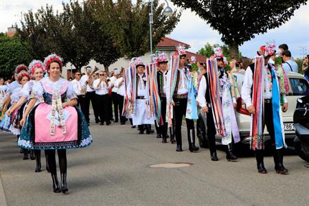 Folklor & tradice * VELKOPAVLOVICKÉ KROJOVANÉ HODY 2024 * Pondělí u druhé stárky