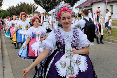 Folklor & tradice * VELKOPAVLOVICKÉ KROJOVANÉ HODY 2024 * Pondělí u druhé stárky