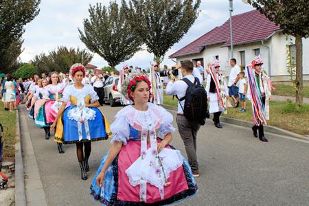 Folklor & tradice * VELKOPAVLOVICKÉ KROJOVANÉ HODY 2024 * Pondělí u druhé stárky