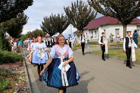 Folklor & tradice * VELKOPAVLOVICKÉ KROJOVANÉ HODY 2024 * Pondělí u druhé stárky