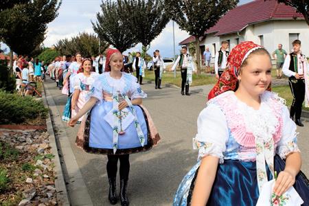 Folklor & tradice * VELKOPAVLOVICKÉ KROJOVANÉ HODY 2024 * Pondělí u druhé stárky