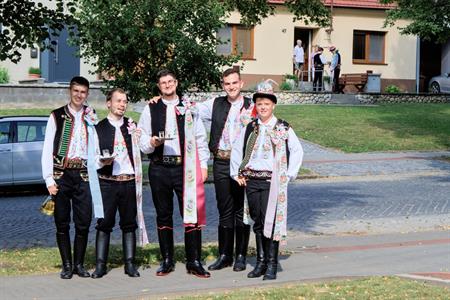 Kultura & folklor * HODY 2025 - Hodovní neděle 17. srpna 2025 - Slavnostní mše svatá a požádaní pana starosty o povolení hodů